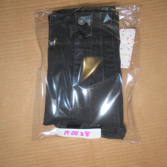 NWT Free People We The Free Jayde Micro Shorts Sz 26 – Black High Rise Festival - Picture 6 of 6